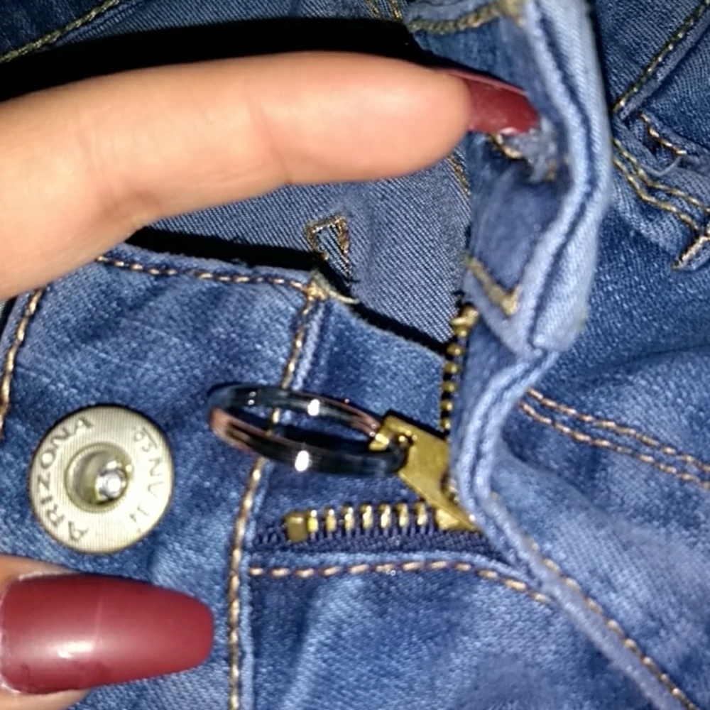 ripped capris - Picture 3 of 3